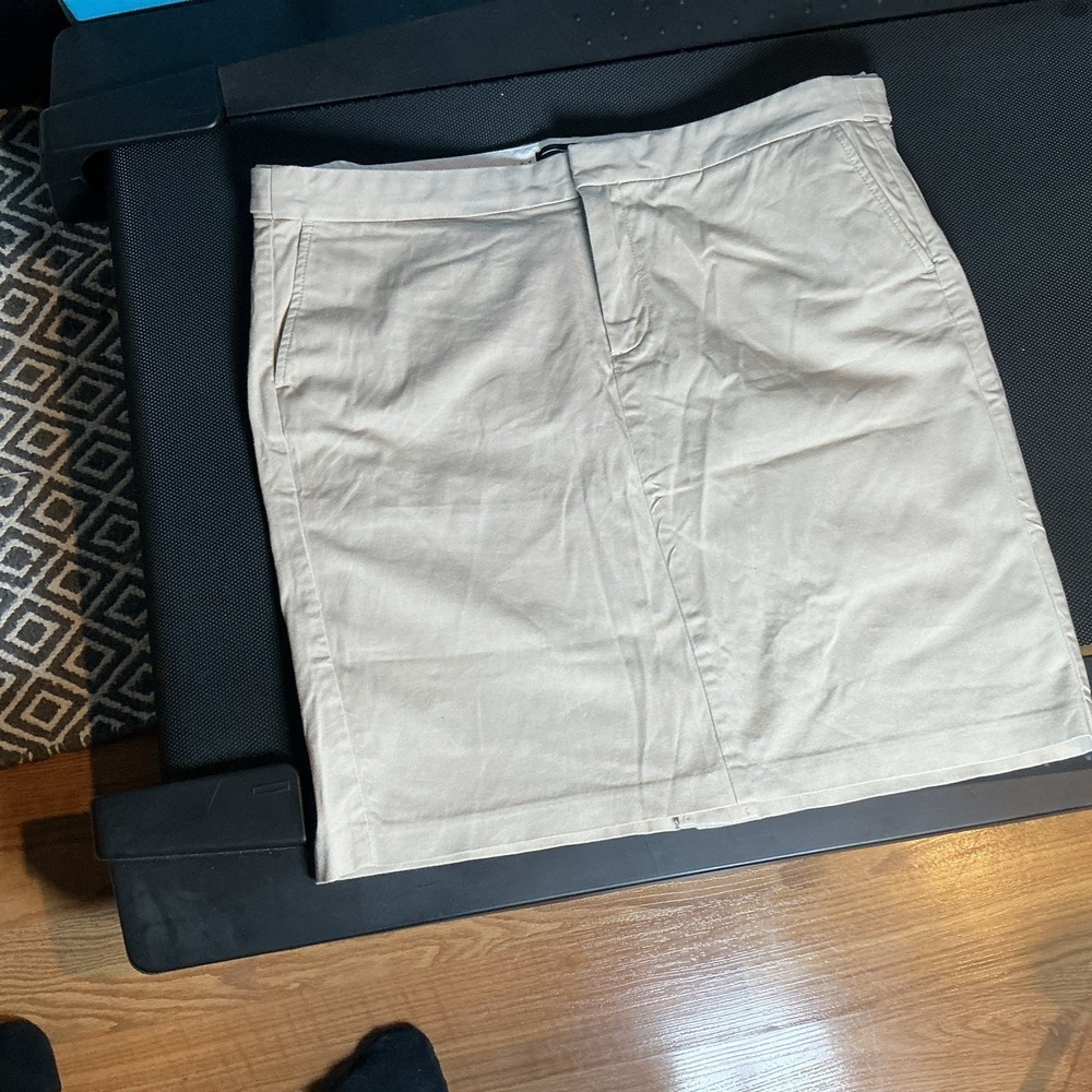 Gap Stretch Size 16 Khaki Skirt